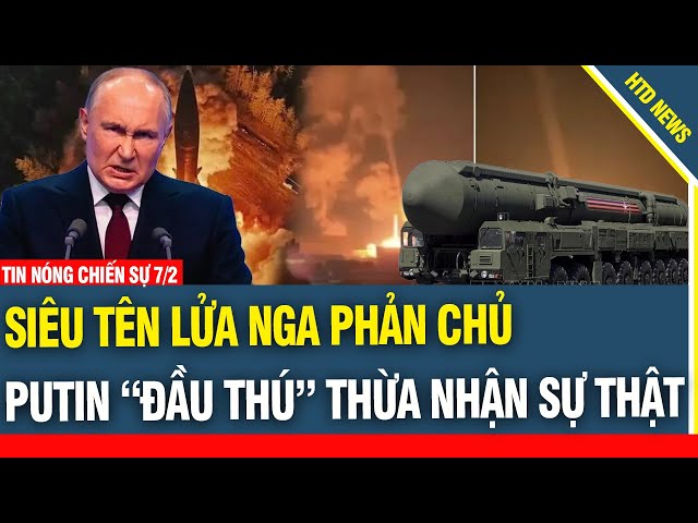 Siêu tên lửa Nga phản chủ, Putin "đầu thú" với cả thế giới về sự thật quân đội mạnh thứ 2 thế giới