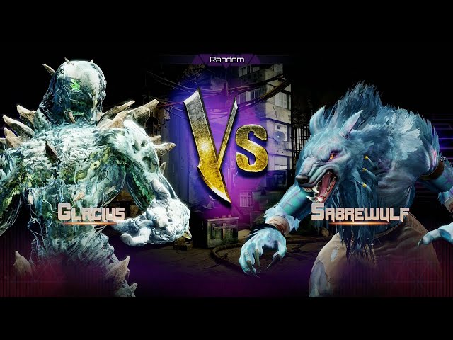 Glacius vs Sabrewulf KILLER MATCH - FIGHT 117 (Xbox Series/S) | Killer Instinct