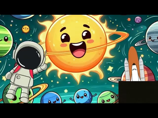 kids educational videos | Planet Song | Solar System | Space | @pixelkidsplayandlearn