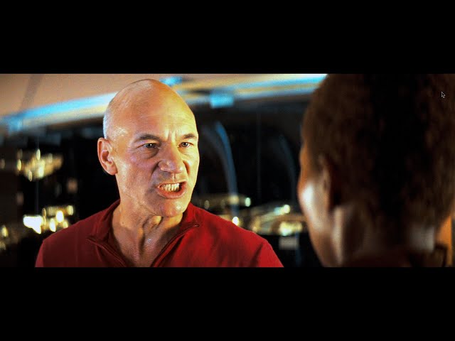 Star Trek VIII: First Contact (1996) - Picard and Lily Argument with Picard Spaz Out [4K UltraHD]