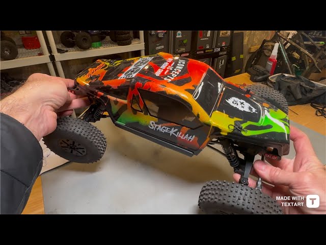 Amazon Chassis LCG Carbon Crawler build 4 wheel steer