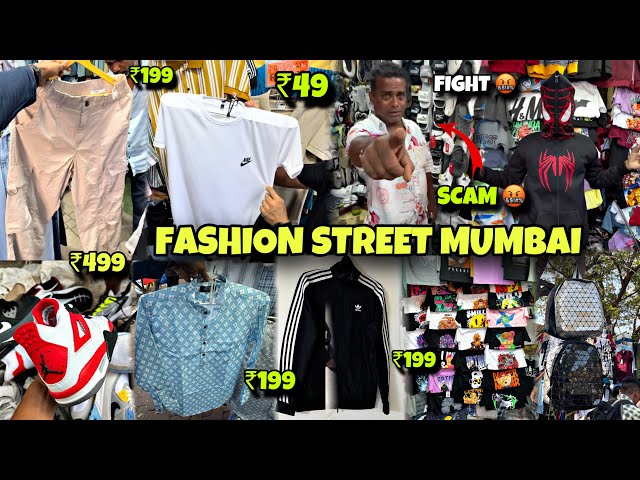 Fashion Street Mumbai 2024 EXPOSED 🤬| Lowest Cloths Market In Mumbai 😱 | Churchgate Market