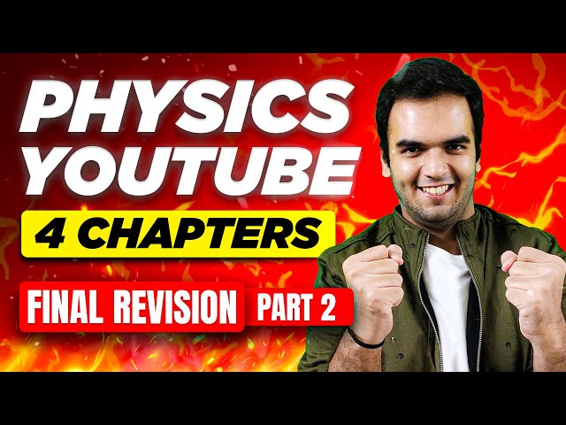 Physics Boards 2025 PART 2 REVISION Live 4 Chapters - RG Lectures Maharashtra State Board 2025