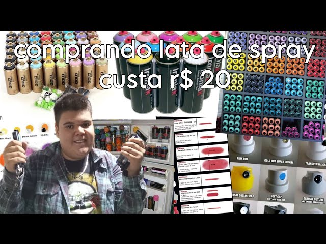 esse vídeo vou comprar uma lata de spray e fazer o trabalho comprei uma lata de spray de r$ 20