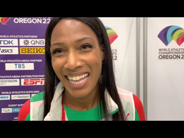 Patricia Mamona Talks Angola Roots and using Social media as an athlete | Oregon 2022 Triple Jump