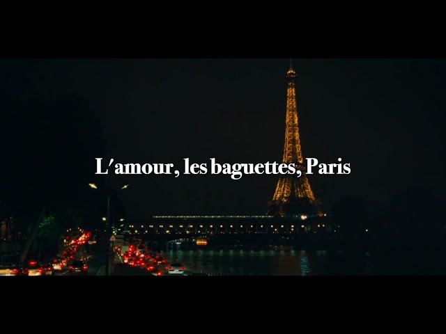 L’amour, les baquettes, Paris - Stella Jang (Lyrics)