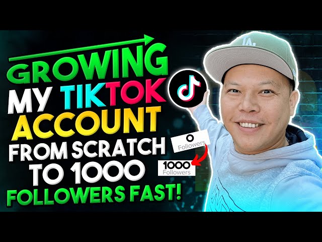 How I Grew My TikTok Account from 0 to 1000 FAST