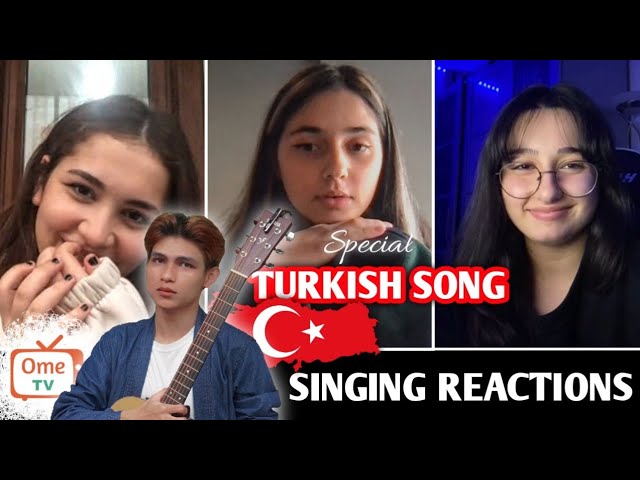 SPESIAL LAGU TURKI ! Cewek Cewek Turki ini pada kaget di nyanyiin lagu Turki | SINGING REACTIONS