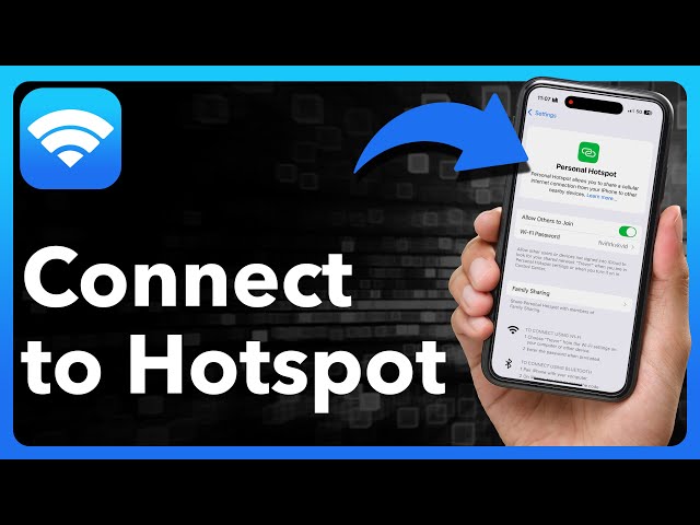 How To Connect To Hotspot On iPhone