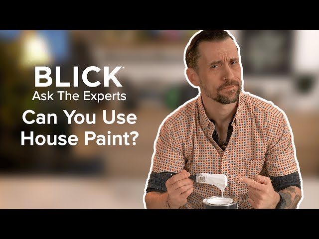 House Paint Vs. Artists’ Acrylics: What’s the Difference?