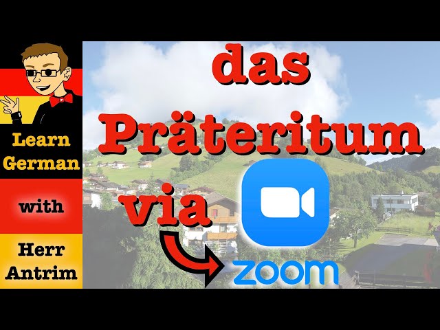 Präteritum Explained - Regular & Irregular Verbs Full German Lesson