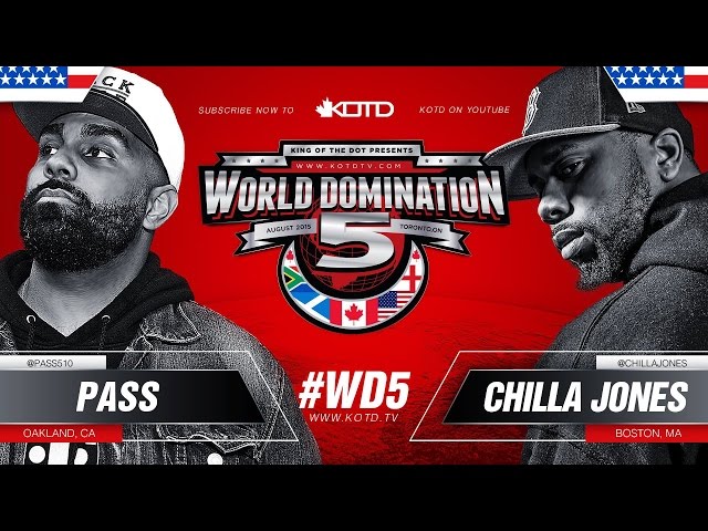 KOTD - Rap Battle - Pass vs Chilla Jones | #WD5