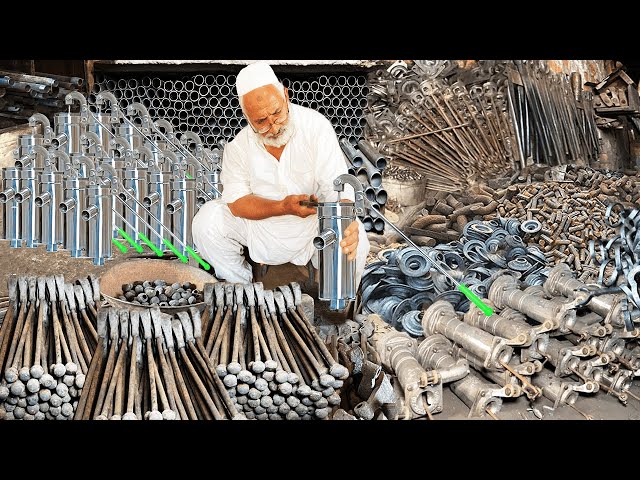 Incredible Mass Production Of Steel Water Hand Pump | Amazing Manufacturing Process Factory