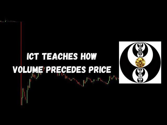 ICT Gems - ICT Teaches How Volume Precedes Price