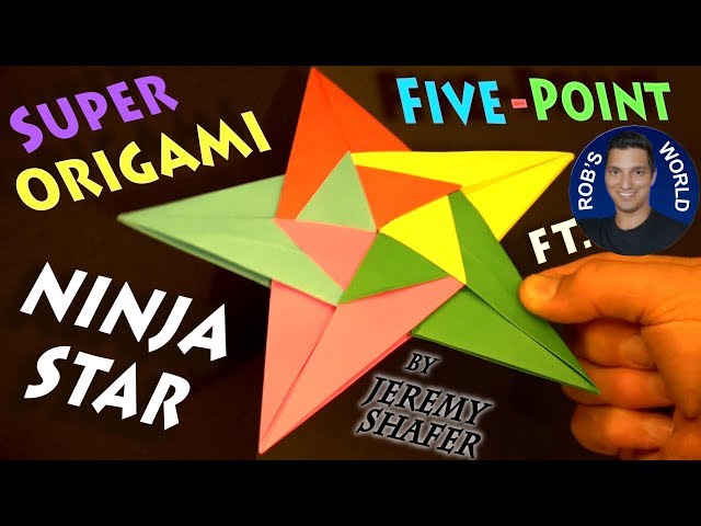 Super Five-Point Ninja Star! - FT. Rob's World