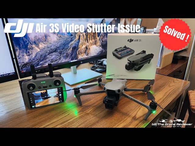 DJI Air 3S Video Stutter Issue Solved !