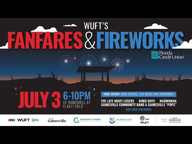 WUFT's Fanfares & Fireworks 2024