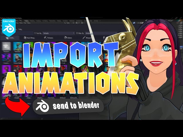 Easily Import Fortnite Animations into Blender in SECONDS