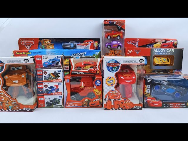 Disney Pixar Cars Unboxing Review l Lightning McQueen Car Toy ASMR | Monster Mack Truck ASMR