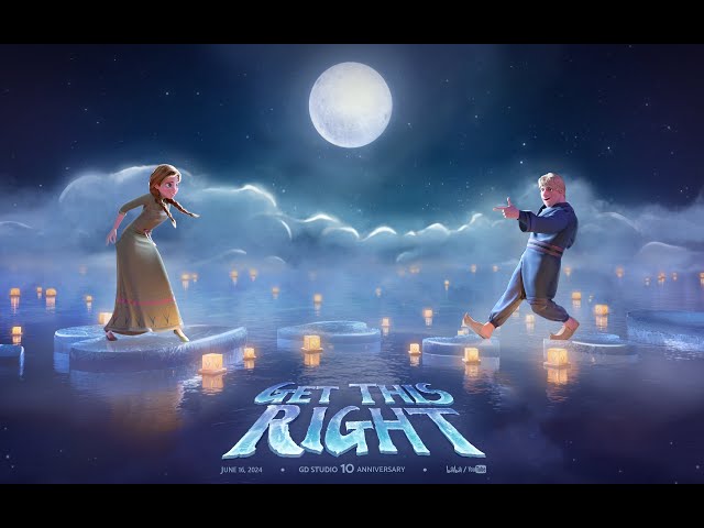 "Get This Right" Outtake Animation From Frozen 2 (Fanmade Animated Short)