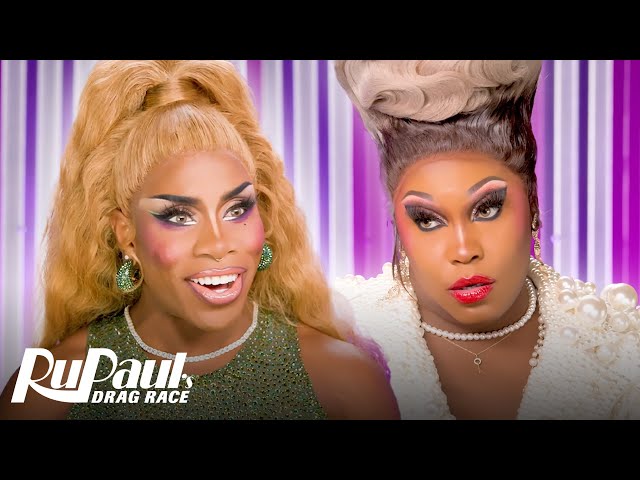 The Pit Stop S17 E06 🏁 Monét X Change & Asia O’Hara Ball Out! | RuPaul’s Drag Race