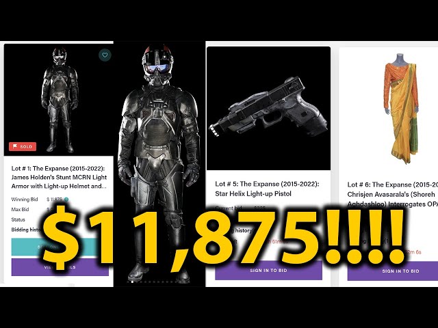 The Expanse Final Auction RESULTS!