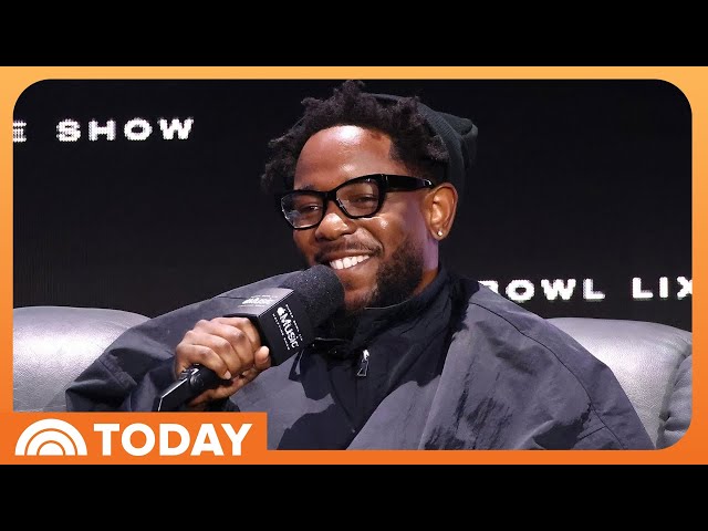 Kendrick Lamar on Super Bowl show: 'Everything I've worked for'