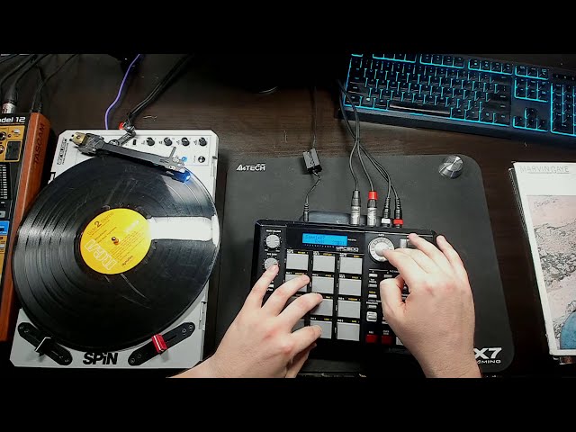 Live Sampling Beatmaking | MPC 500/Live and Reloop Spin |