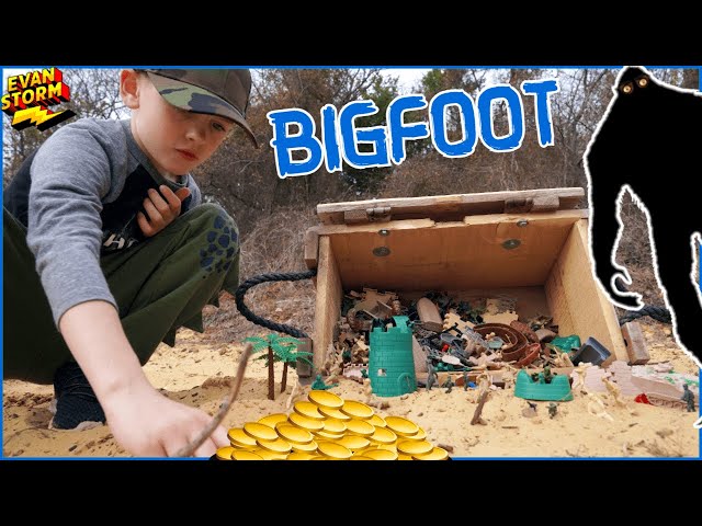 Evan & Levi Storm’s Outdoor Toy Adventure Searching For Treasure & Bigfoot Is Looking For Us!