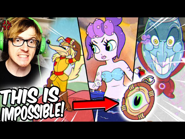 WE ONLY HAVE 1 HP TO BEAT THE NEW CUPHEAD DLC BOSSES - The Cuphead Broken Relic Challenge