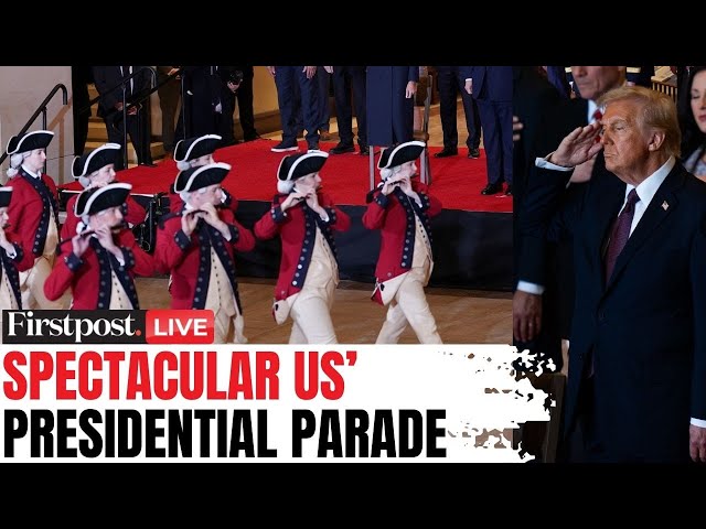 LIVE: US President Trump Attends Presidential Parade at Capital One Arena | Trump Inauguration |N18G