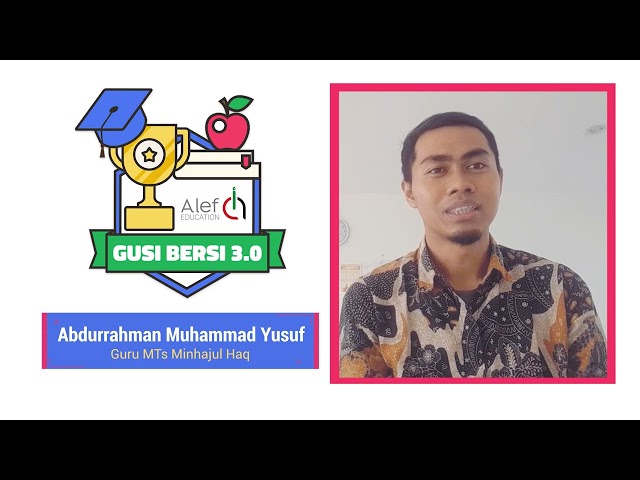 Testimoni Juara 3 Gusi Bersi 3.0 Bahasa Inggris