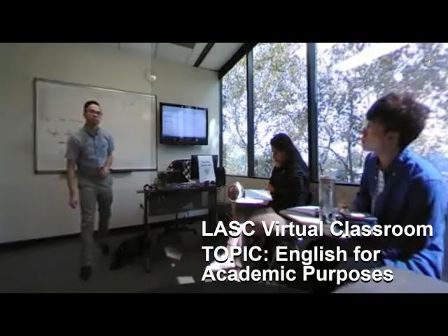 LASC Virtual Classroom: English for Academic Purposes