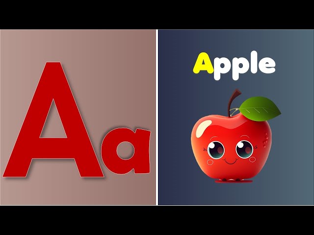 Phonics Song for Toddlers | A for Apple | Phonic Sounds of Alphabet A to Z | Kids Rhyme | Color more