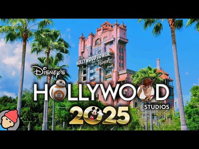 Disney's Hollywood Studios RIDES and ATTRACTIONS 2025 | Walt Disney World