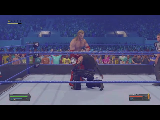 Edge  vs  jeff hardy