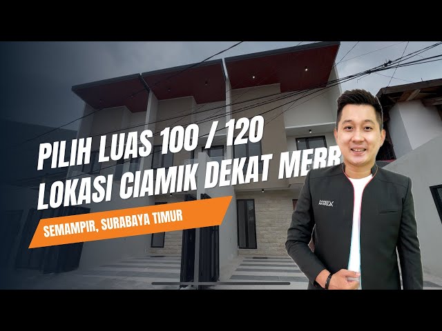 LUASAN 100 - 120 METER DI DEKAT MERR DAN RUNGKUT MULAI DARI 1,6M-AN. SEMAMPIR SURABAYA TIMUR