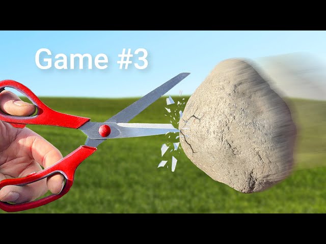 I Tested Real Life Rock, Paper, Scissors