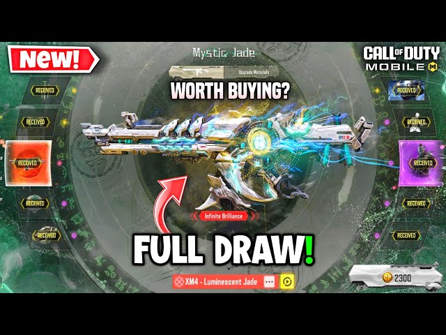 Buying New Mythic XM4 - Luminescent Jade CODM | MYSTIC JADE MYTHIC Draw Cod Mobile