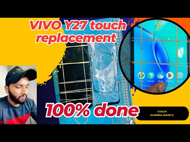 Vivo y27 touch glass replacement | vivo y27 combo replacement #vivoy27