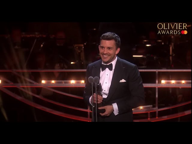 Jonathan Bailey - Best Actor in a Supporting Role in a Musical - Olivier Awards 2019 with Mastercard