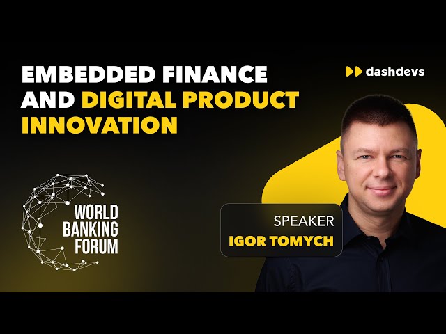 Embedded finance and digital product innovation