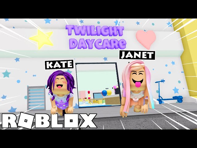 Baby Janet & Baby Kate Escape Twilight Daycare! | Roblox Roleplay 🍼