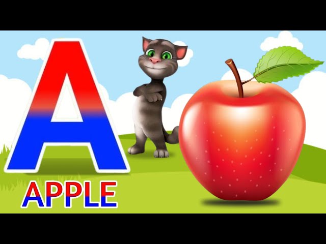 a for apple | abcd | phonics song | afor appleb for ball c for cat | abcd song | 100M