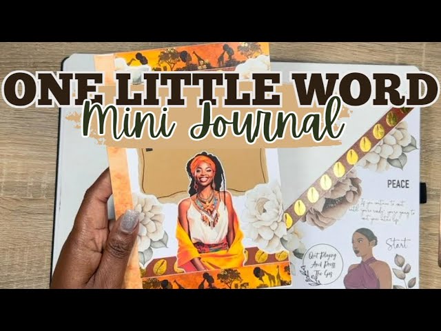 One Little Word Monthly Mini Journal