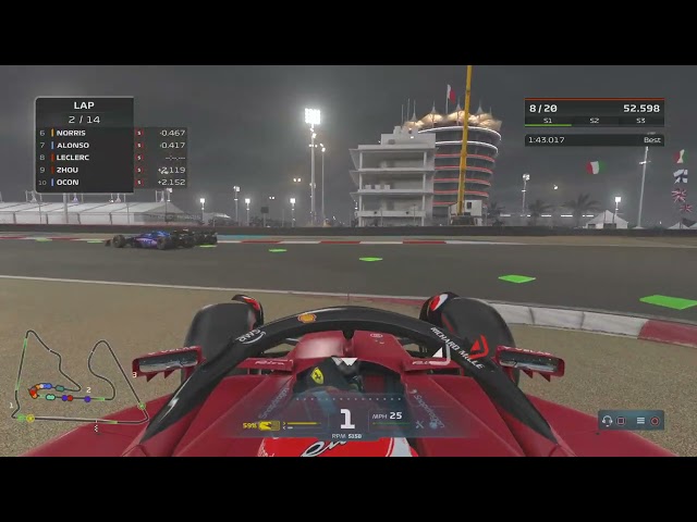 Tring to get charles leclerc a world tittle ep 1 CHAOTIC ENDING