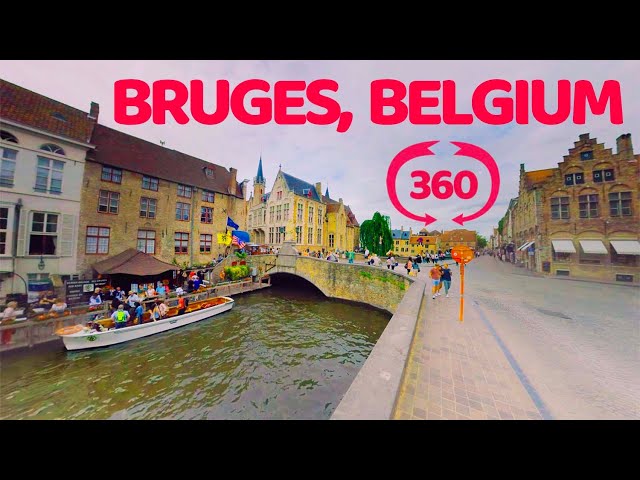 Bruges  Belgium VR 360 travel video