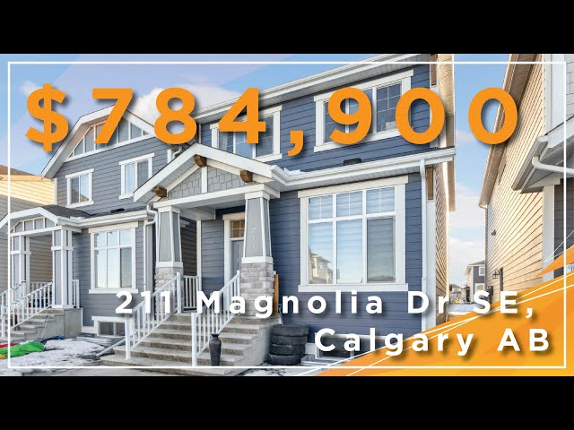 Calgary Real Estate Property Video Tour Production - 211 Magnolia Dr SE, Calgary AB