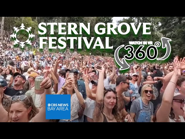 Stern Grove Music Festival '24; San Francisco, California, 360ºVR;  with artists Franc Moody & Drama