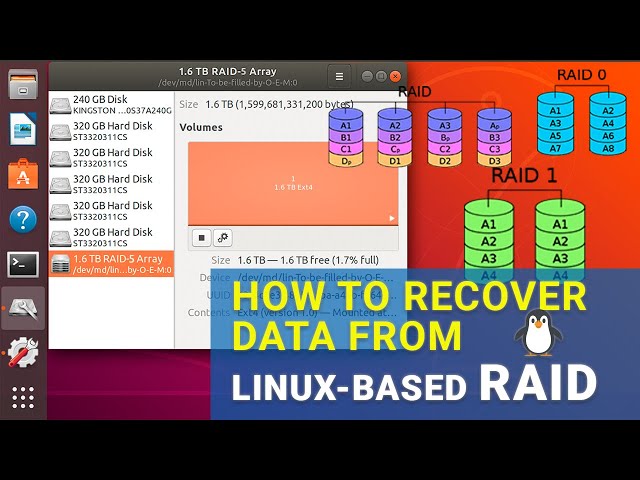 🐧 How to Recover Data from Linux-Based Software RAID 0, RAID 1, RAID 5 🐧